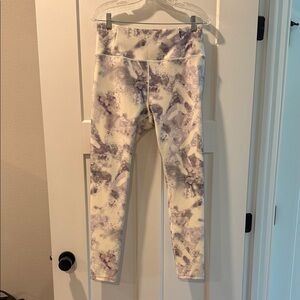 CALIA by Carrie Underwood Purple and Cream Leggings